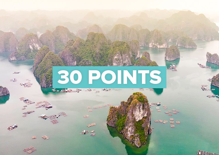 30 Points Intro Travel