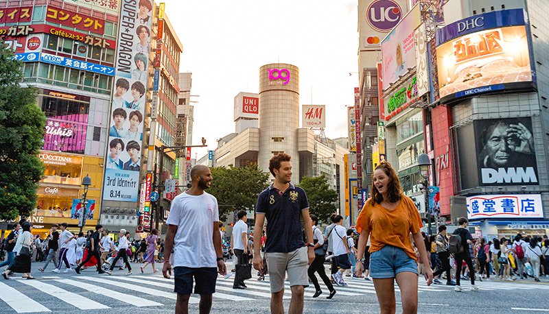 Japan Day 2 Shibuya Crossing