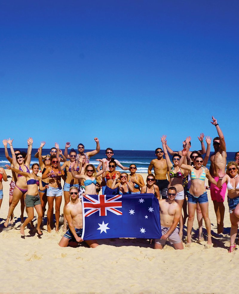 Intro Travel Australia Oz Intro 9 Day Group Bondi Beach