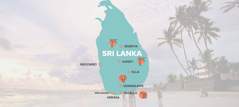 Intro Travel Sri Lanka Experience Adventure Sri Lanka Map