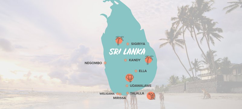 Intro Travel Sri Lanka Experience Adventure Sri Lanka Map