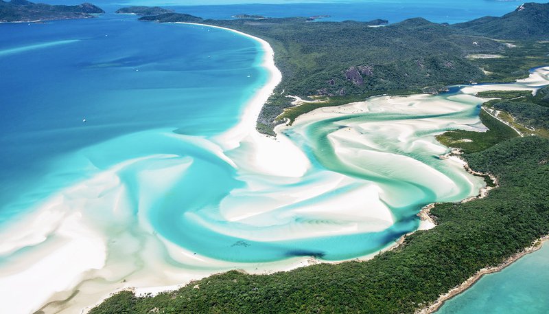 Whitsunday islands whitehaven beach