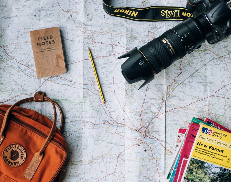 Travel Flatlay