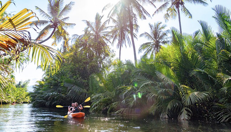 Cambodia Kampot Kayaking