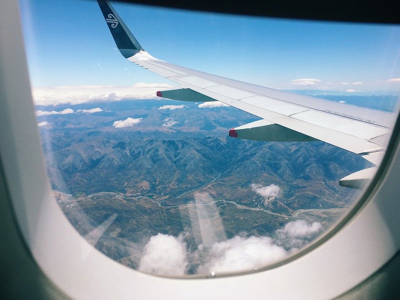 NZ Plane Window